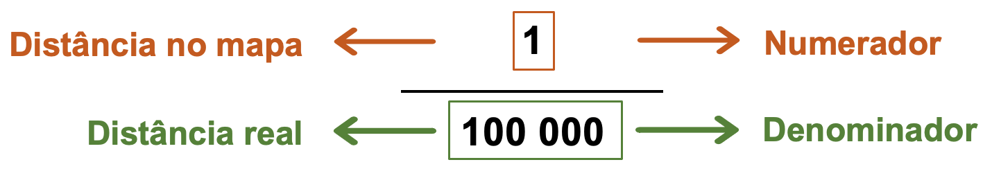 Carta na escala 1:50 000