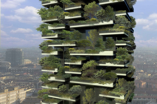 Bosco verticale em Milão, Itália